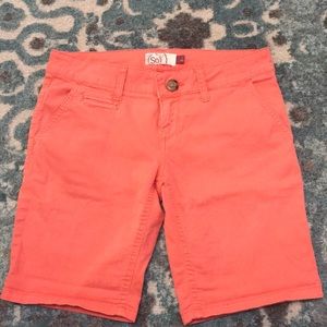 Coral shorts